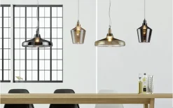 Fönsterlampor<Trio Lighting Calas Fönsterlampa 20cm rökfärgad