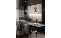 Fönsterlampor<Trio Lighting Calas Fönsterlampa 20cm rökfärgad