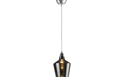 Fönsterlampor<Trio Lighting Calas Fönsterlampa 20cm rökfärgad