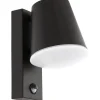 Vägglampor Utomhus<Eglo Caldiero Fasadlampa Rörelse Antracit IP44