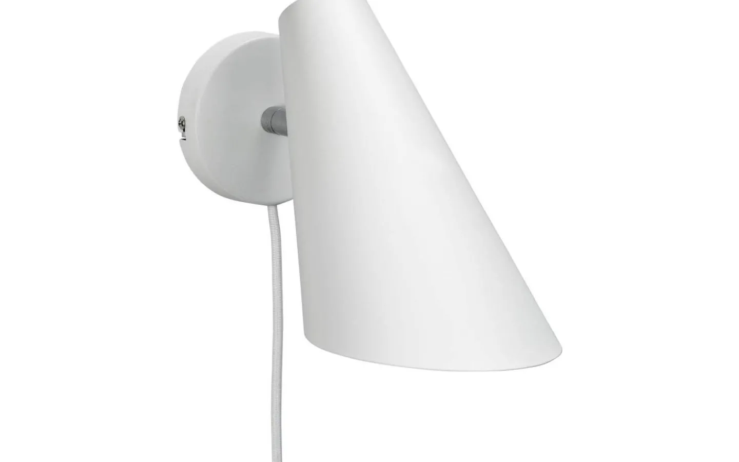 Läslampor<Dyberg Larsen Cale Vägglampa Vit