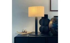 Dyberg Larsen Calix Oval Bordslampa 39cm Svart* Bordslampor