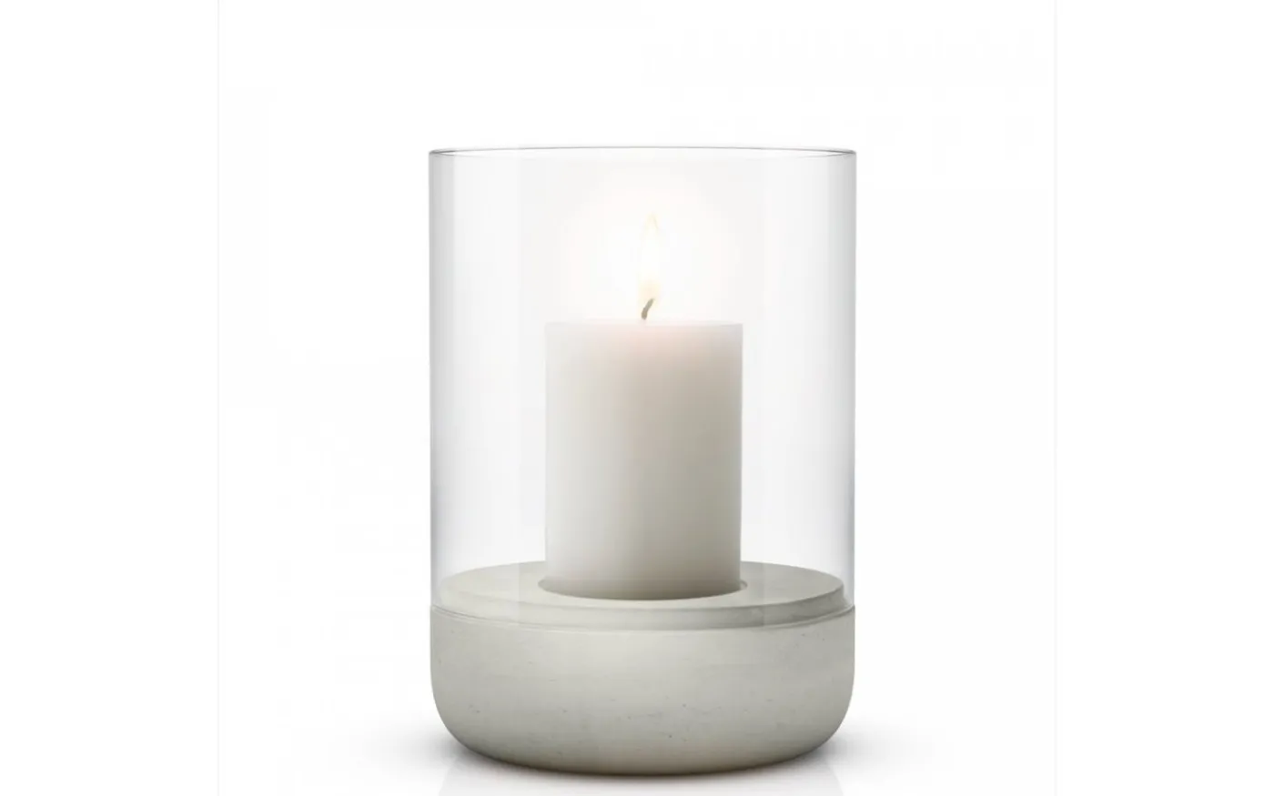 Calma Ljuslykta 22,5cm Ljusgrå