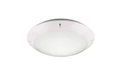 Reality Camaro Plafond 26cm E27 matt vit IP54* Badrumslampor Tak