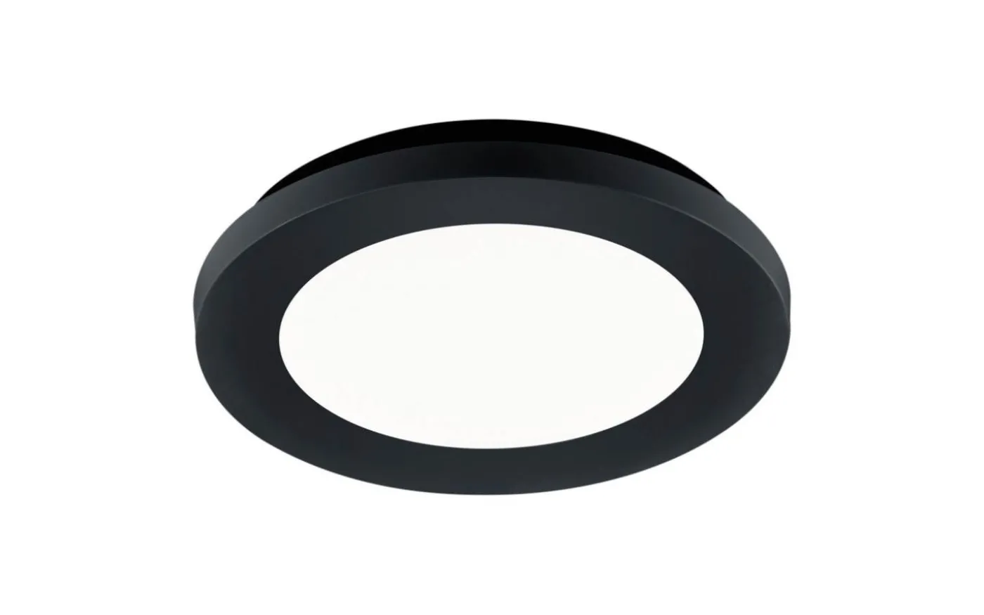 Camillus Plafond LED 17cm mattsvart IP44