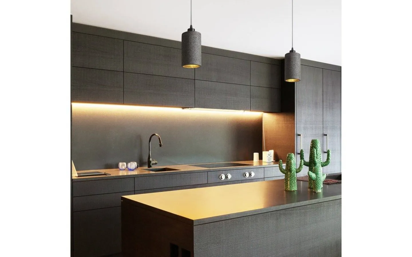 Rendl Camino Fönsterlampa 12cm Cement* Fönsterlampor