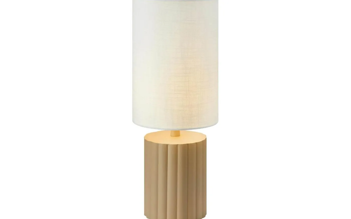 Can Bordslampa 57cm Vit/Beige