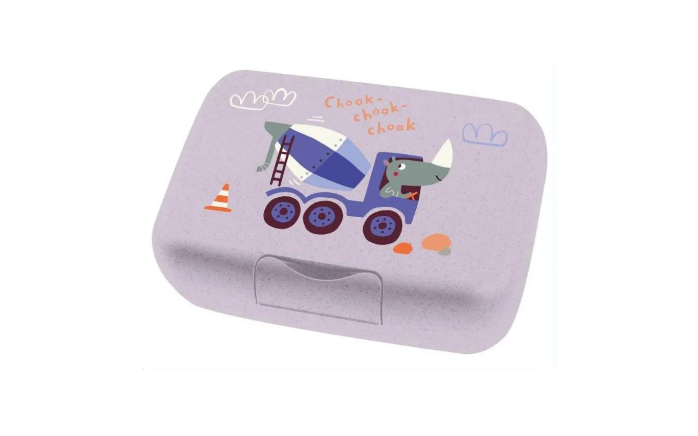 Candy Matlåda Lastbilar L Grå