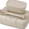 Kökstillbehör<Koziol Candy Matlådor med Bestick Beige