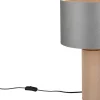 Trio Lighting Canio Bordslampa 48cm E27 trä/grå* Bordslampor
