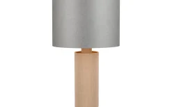 Trio Lighting Canio Bordslampa 48cm E27 trä/grå* Bordslampor
