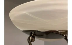 Aneta Cannes Golvlampa 1,8m LED 3000K 25W+5W Dimbar Svart/Krom* Uplight|Golvläslampor