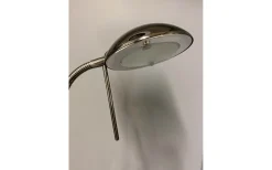 Aneta Cannes Golvlampa 1,8m LED 3000K 25W+5W Dimbar Svart/Krom* Uplight|Golvläslampor