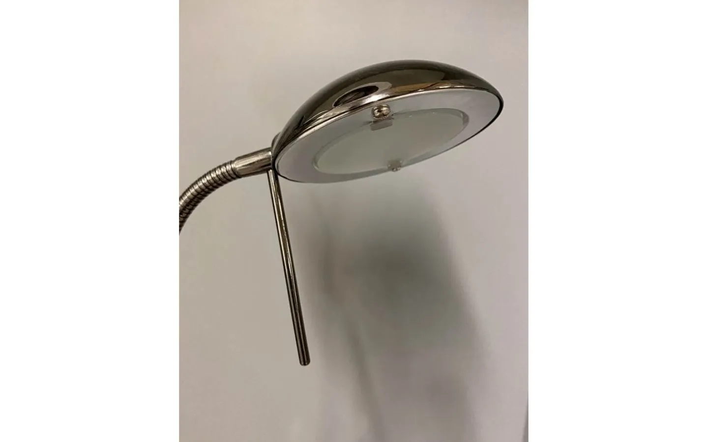 Aneta Cannes Golvlampa 1,8m LED 3000K 25W+5W Dimbar Svart/Krom* Uplight|Golvläslampor