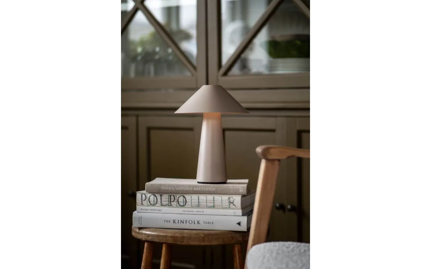 Cannes Portabel Bordslampa 26cm Mud IP44