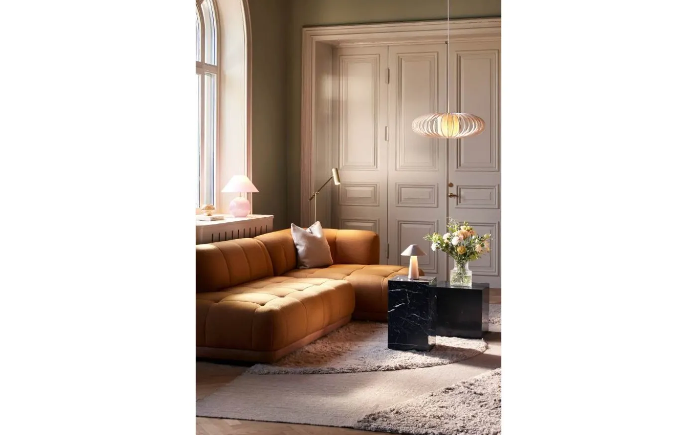 Cannes Portabel Bordslampa 26cm Mud IP44