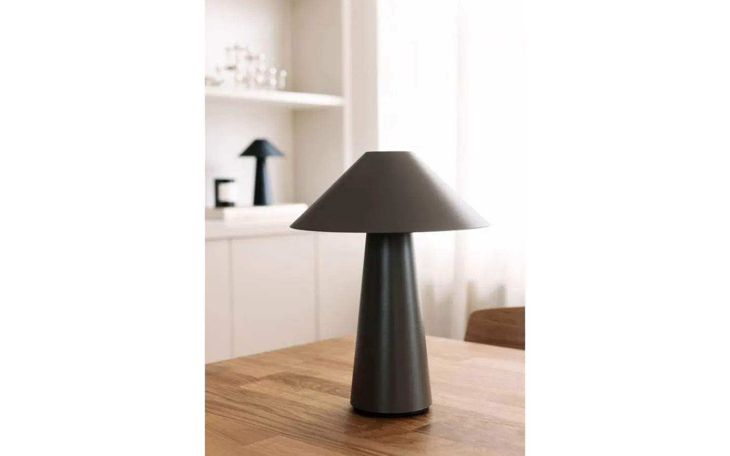 Uppladdningsbara Lampor Utomhus|Uppladdningsbara Lampor Utomhus<Globen Lighting Cannes Portabel Bordslampa 26cm Brun IP44