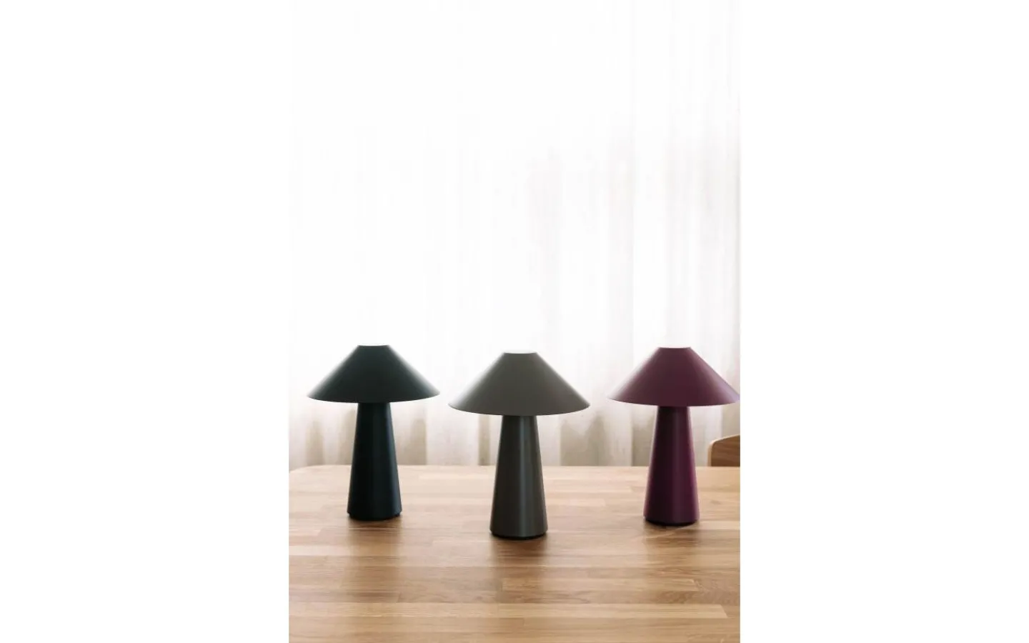 Uppladdningsbara Lampor Utomhus|Uppladdningsbara Lampor Utomhus<Globen Lighting Cannes Portabel Bordslampa 26cm Brun IP44