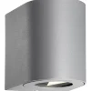 Upp Eller Nedljus Lampor|Upp & Nedljus Lampor<Nordlux Canto 2 Vägglampa LED 2700K 2x6W Grå IP44