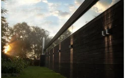 Upp Eller Nedljus Lampor|Upp & Nedljus Lampor<Nordlux Canto 2 Vägglampa LED 2700K 2x6W Grå IP44