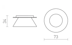 Belysningstillbehör<Rendl Canto Dekorativ Inre Skärm Vit