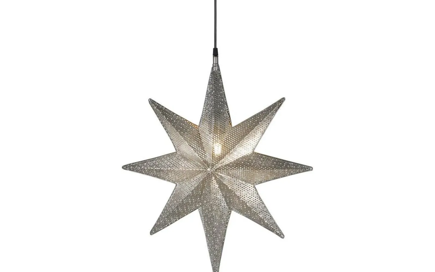 Visa Alla Julstjärnor|Julstjärnor Med Sladd<PR Home Capella Adventsstjärna 50cm Nickel