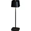 Capri Uppladdningsbar Bordslampa LED 20cm Svart IP54