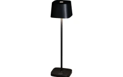 Capri Uppladdningsbar Bordslampa LED 20cm Svart IP54