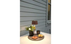 Capri Uppladdningsbar Bordslampa LED 36cm Terrakotta IP54