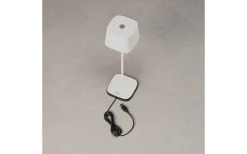 Uppladdningsbara Lampor Utomhus|Uppladdningsbara Lampor Utomhus<Konstsmide Capri Uppladdningsbar Bordslampa LED 36cm Vit IP54