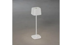 Uppladdningsbara Lampor Utomhus|Uppladdningsbara Lampor Utomhus<Konstsmide Capri Uppladdningsbar Bordslampa LED 36cm Vit IP54