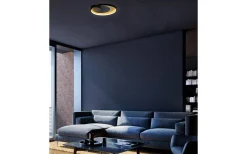 Carat Plafond/Vägglampa 36cm LED 15W 3000K Svart/Guld