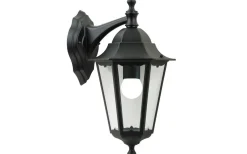 Vägglyktor<Nordlux Cardiff Vägglampa Ner E27 Svart IP44