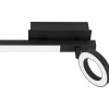 Eglo Cardillio 2 Takspotlight 23cm LED 3000K 3,2W + 2,2W Svart* Takspot Med 1 Lampa