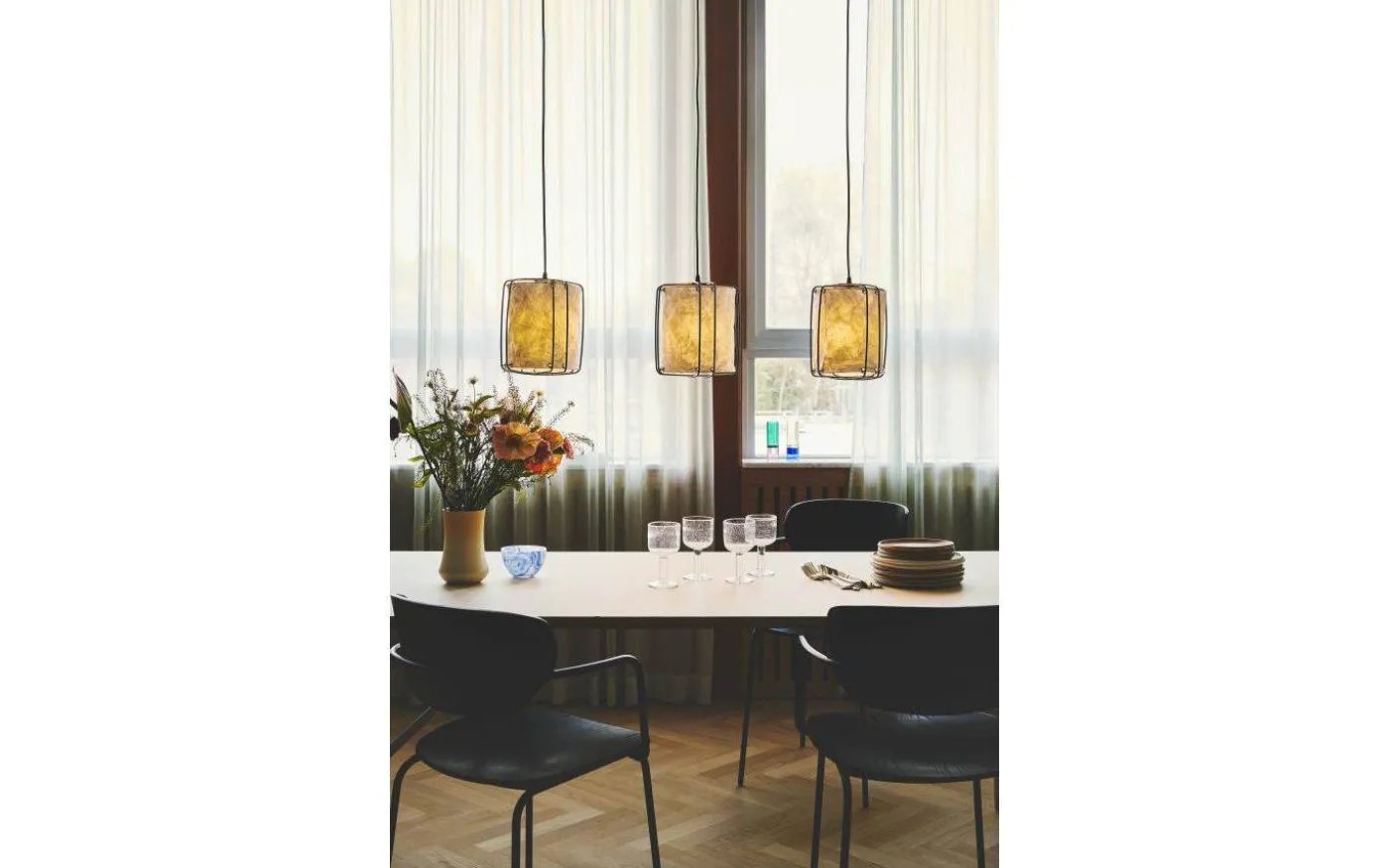 Cardine Taklampa 112cm Vit