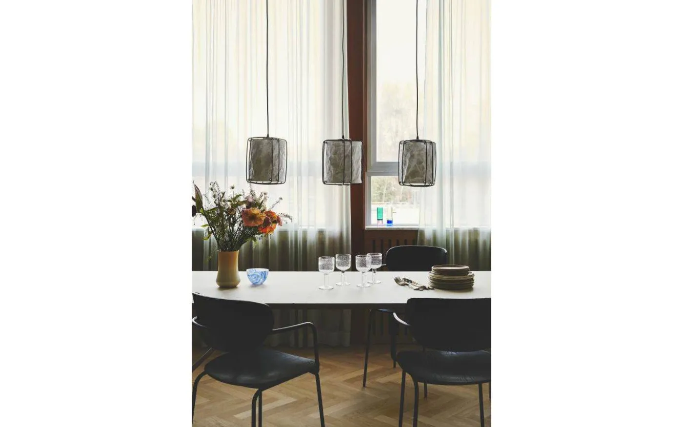 Cardine Taklampa 112cm Vit