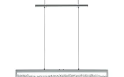 Eglo Cardito Hisslampa 70cm LED 2700-5000K 24W Krom/Kristall* Avlånga Taklampor