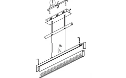 Eglo Cardito Hisslampa 70cm LED 2700-5000K 24W Krom/Kristall* Avlånga Taklampor
