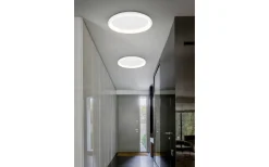 Plafonder<Trio Lighting Cardona Plafond LED 75cm mattvit