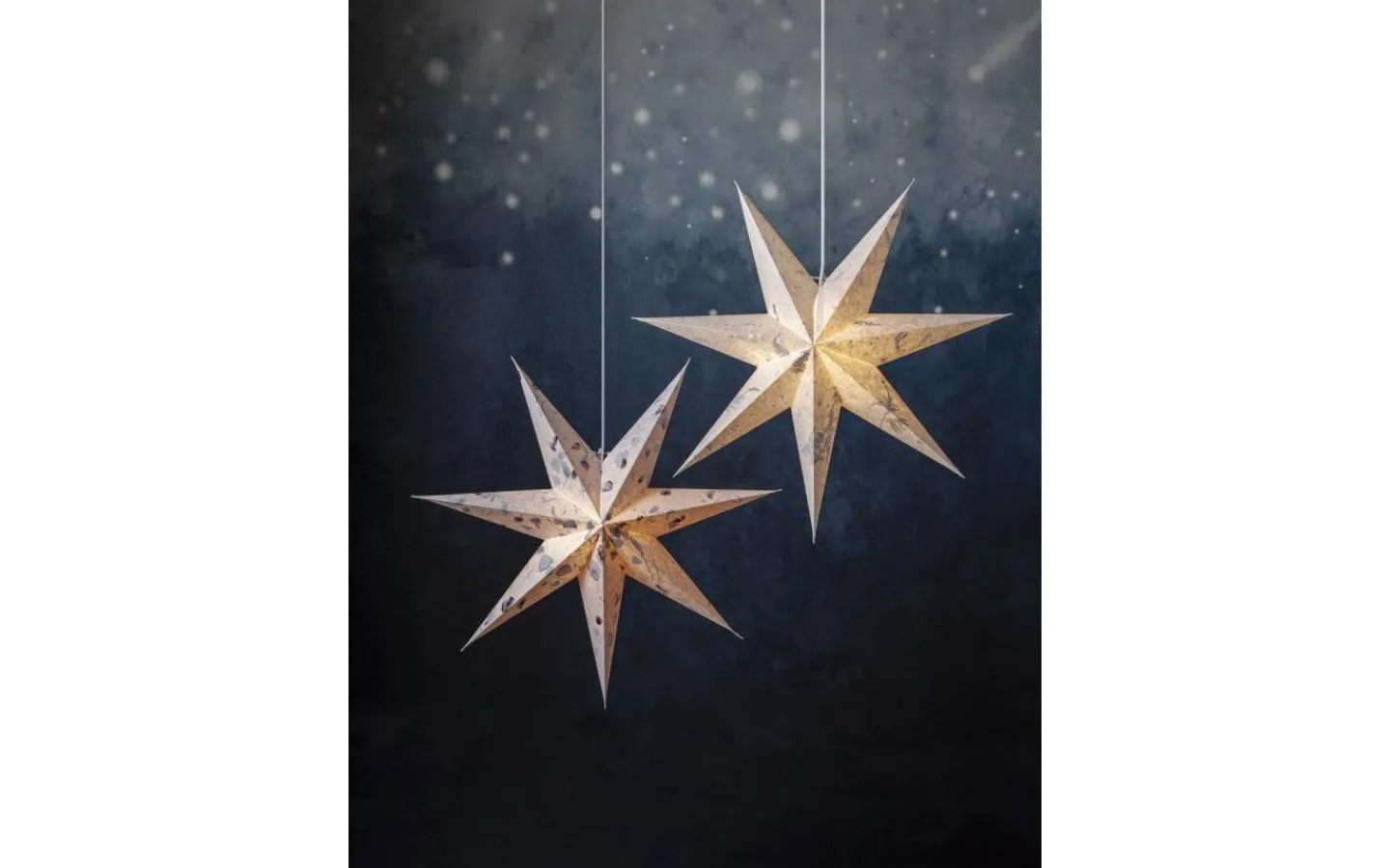 Visa Alla Julstjärnor|Julstjärnor Utan Sladd<Star Trading Care Julstjärna 60cm Vit/Rosen Blad