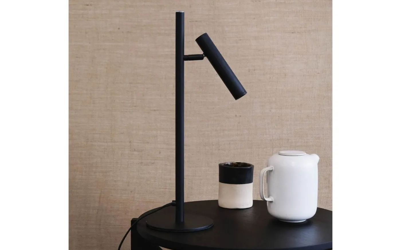 Carlo Skrivbordslampa 47,5cm LED 3100K 3W Svart