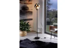 Eglo Carlton Golvlampa 153cm Svart/Koppar* Golvlampor