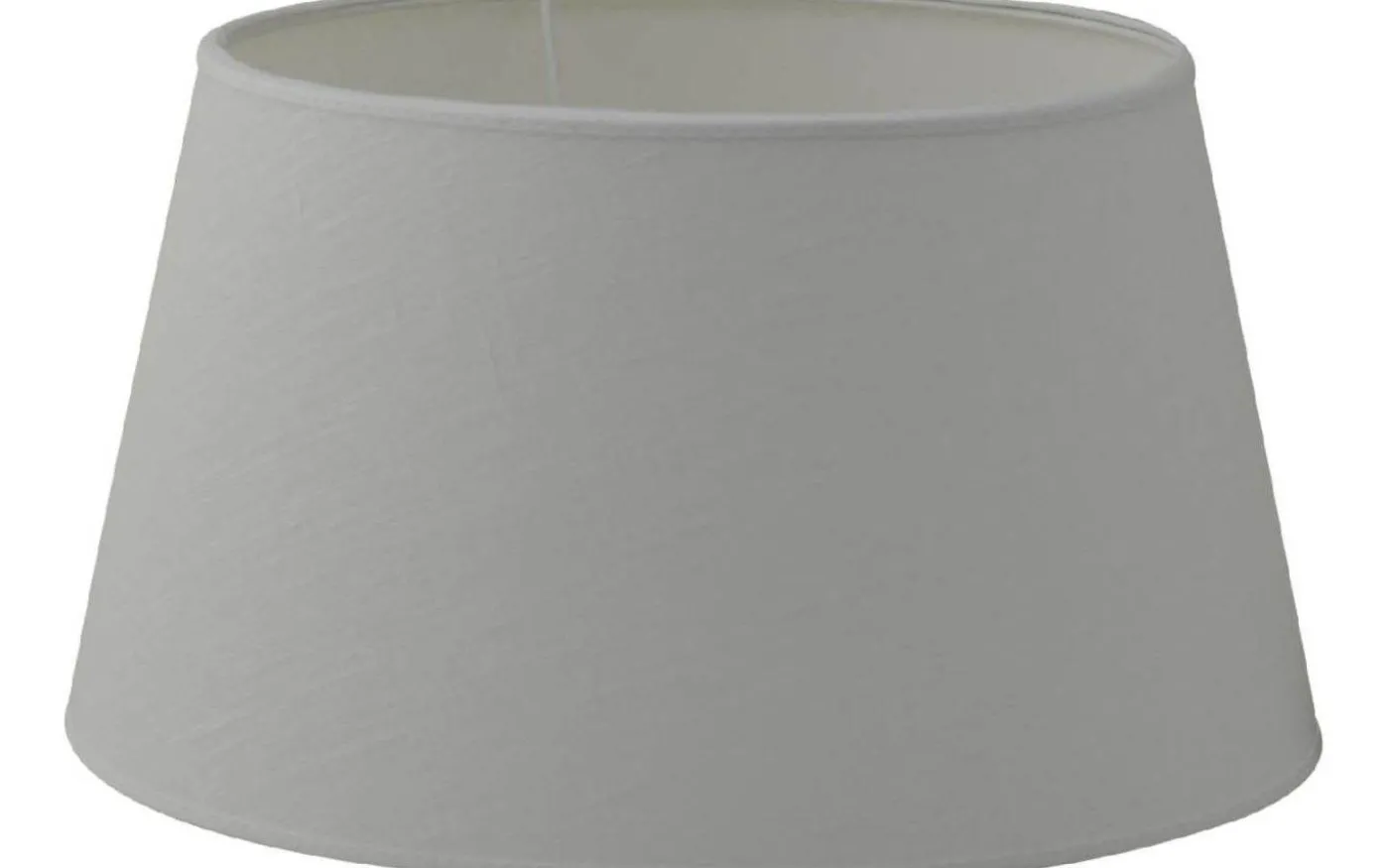 Carolin Lampskärm Låg Ø32cm Vit