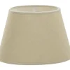 Carolin Oval Lampskärm 29cm Creme