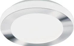 Eglo Carpi Plafond 30cm LED 3000K 11W Krom IP44* Badrumslampor Tak