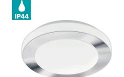Eglo Carpi Plafond 30cm LED 3000K 11W Krom IP44* Badrumslampor Tak
