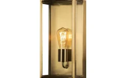 Konstsmide Carpi Vägglampa 40x20,5cm Mässing IP44* Kustnära Belysning|Vägglyktor