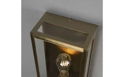 Konstsmide Carpi Vägglampa 40x20,5cm Mässing IP44* Kustnära Belysning|Vägglyktor