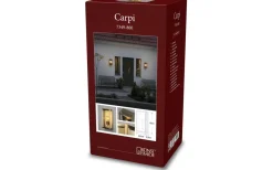 Konstsmide Carpi Vägglampa 40x20,5cm Mässing IP44* Kustnära Belysning|Vägglyktor