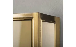 Carpi Vägglampa 30x18cm Mässing IP44